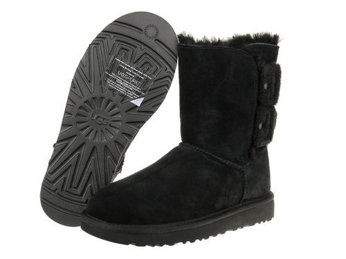 Buty UGG Bailey Fluff Buckle 1104183-BLK - 38 na Arena.pl