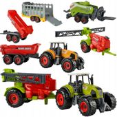 MASZYNY ROLNICZE ZESTAW XXL TRAKTORY TRAKTOR CIAGNIK PRZYCZEPA OPRYSKIWACZ