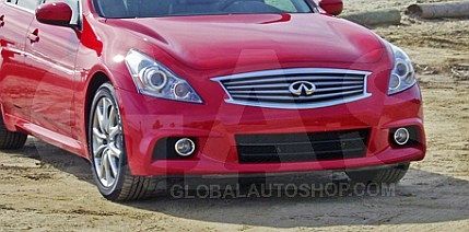 Infiniti G37S - Chromowane Listwy Grill Chrom Atrapy Zderzaka Tuning zdjęcie 2