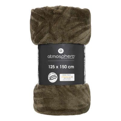 Koc flanelowy Zoa khaki 150x125cm na Arena.pl