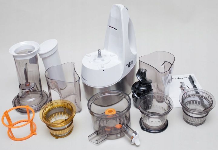 WYCISKARKA WOLNOOBROTOWA MAX800W SOKOWIRÓWKA MOCNA BERLINGER 3 SITA D OTWÓR zdjęcie 11