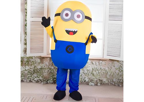 Kostium dwuokiego Miniona RESTEQ dla osoby dorosłej od 1,5 m do 1,85 m na Arena.pl