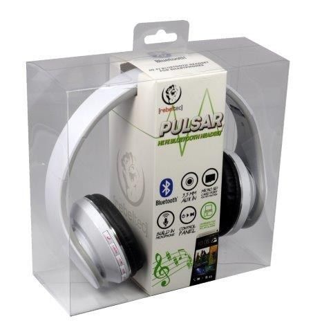 Słuchawki bluetooth PULSAR białe na Arena.pl