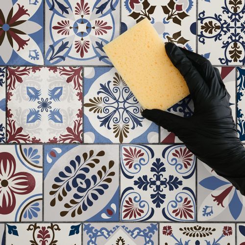 Naklejki Samoprzylepne Na Kafelki MOZAIKA Marokańska Zestaw 24 szt. 15x15 na Arena.pl