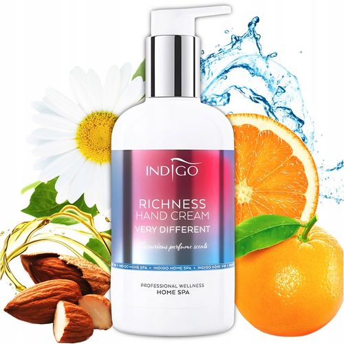 KREM DO RĄK INDIGO VERY DIFFERENT INDIGO REGENERUJE I NAWILŻA SKRÓRĘ na Arena.pl