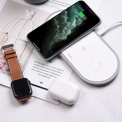 HOCO CW24 3IN1 WIRELESS CHARGER WHITE na Arena.pl