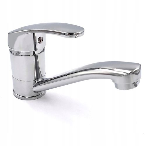 Bateria umywalkowa stojąca z ruchomą wylewką chrom obrotowa łaznienkowa na Arena.pl