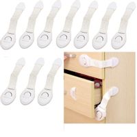 ZABEZPIECZENIE BLOKADA SZAFEK SZUFLAD MEBLI 10szt
