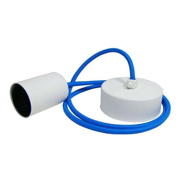 LAMPA WISZĄCA ZWIS POJEDYNCZY Z METALOWĄ OPRAWKĄ BIAŁA zdjęcie 8