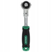 GRZECHOTKA KLUCZ 360° 1/4” 72 ZĘBY 155MM STALCO