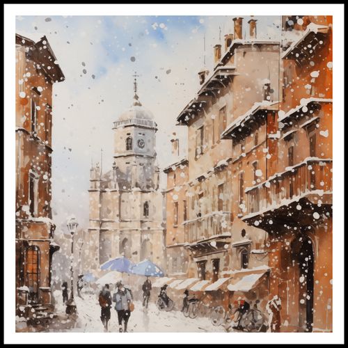 Plakat 80x80cm Urok Starych Miast na Arena.pl