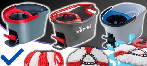 12X WKŁAD DO MOPA OBROTOWEGO VILEDA TURBO WKŁAD ZAPAS KOŃCÓWKA MEGA CHŁONNE na Arena.pl