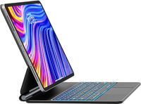 Etui z klawiaturą Earto do iPad Pro 12.9 (M2, 2024) 7RGB magnetyczne QWERTY
