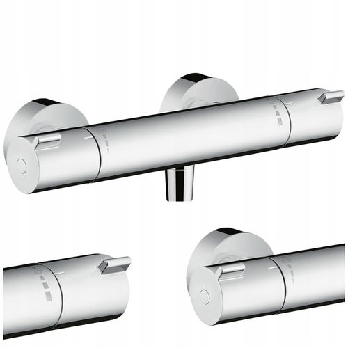 Bateria wannowo-prysznicowa ścienna HANSGROHE Ecostat termostat 13211000 na Arena.pl