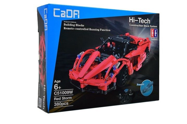 Cada klocki wyscigowka czerw.C51009W 54594 zdjęcie 1
