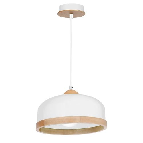 Lampa wisząca Studio Biały 1xE27 na Arena.pl