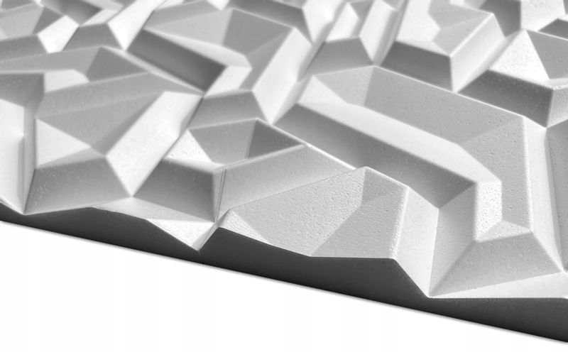Panele ścienne 3D kasetony styropianowe 60x60 OPAL zdjęcie 4