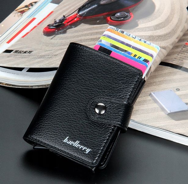 Skórzany Wizytownik Portfel Męski Etui Na Karty zdjęcie 13