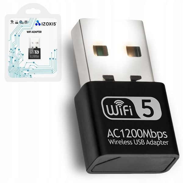 ADAPTER WIFI NA USB 1200Mbps zdjęcie 9