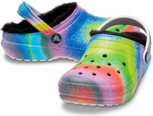 Dziecięce Ocieplane Buty Klapki Chodaki Crocs Classic Spray Dye Clog 29-30 na Arena.pl