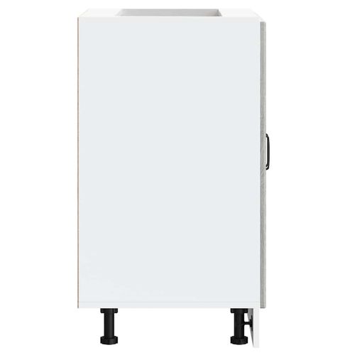 Szafka dolna pod zlew „Lucca” Szara Sonoma Drewno klejone na Arena.pl