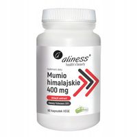 ALINESS MUMIO HIMALAJSKIE 400 mg 90 WEGE KAPS SHILAJIT EKSTRAKT