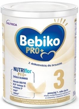 BEBIKO PRO+ 3 MLEKO MODYFIKOWANE 12 m+ 700g zdjęcie 2