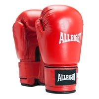 rękawice bokserskie top professional10oz allright 1119 czerwone