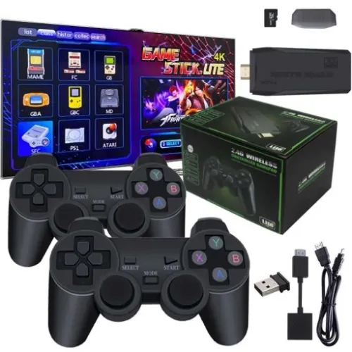 GRA 4K TELEWIZYJNA KONSOLA RETRO+2 PADY+10000 GRY na Arena.pl