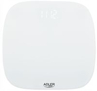 Adler Ad8176 Waga Łazienkowa Szklana Biała180 Kg