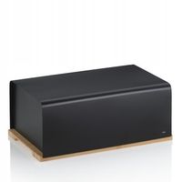 Chlebak, metal/bambus, 38 x 23 x 16 cm