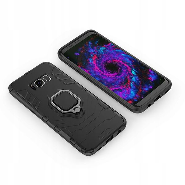 Spacecase X-Ring Galaxy S8 Czarny zdjęcie 3