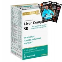 WEGAFARM LIVER COMPLEX SR 60 kaps REGENERACJA WĄTROBY UKŁAD POKARMOWY