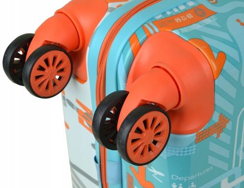 Średnia walizka na kółkach SUNBAG Fly360 Dual Color na Arena.pl