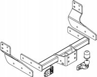 Hak holowniczy+MODUL7pin Ford TRANSIT Custom 2012-2023r Furgon VAN autobus