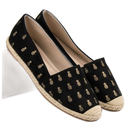Czarne Espadryle W Ananasy r.41 na Arena.pl