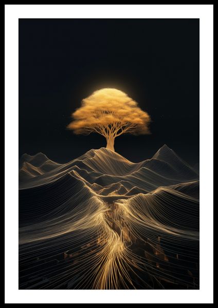 Plakat 40x60cm Drzewo Energii zdjęcie 3