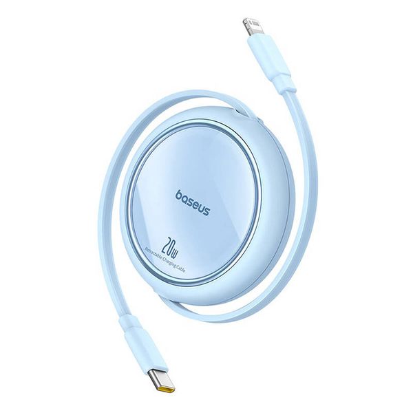 Kabel USB Baseus Free2Pull USB-C do iP 20W 1m (niebieski) zdjęcie 1
