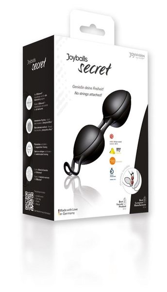 Luksusowe Kulki Gejszy Joyballs Secret Schwarz zdjęcie 1