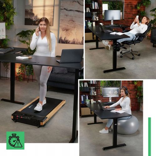 Biurko Narożne Elektryczne Regulowane Gamingowe Regulacja Wysokości na Arena.pl