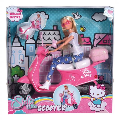 SIMBA LALKA STEFFI NA SKUTERZE HELLO KITTY na Arena.pl