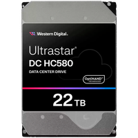 hdd server wd ultrastar 22tb dc hc580,3.5'',512mb,7200rpm,sata,512e