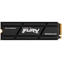 kingston fury renegade 4tb ssd with heatsink, m.2, pcie 4.0 nvme