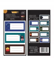 Naklejki Na Zeszyt Interdruk 9 Szt.