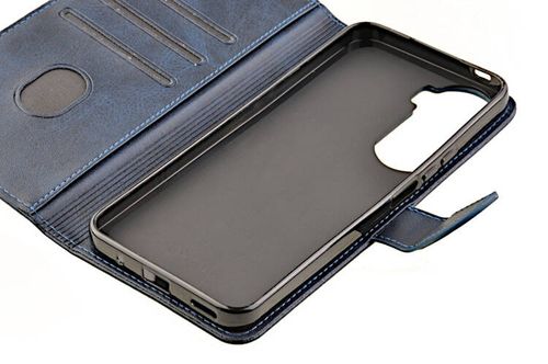 Etui portfel Wallet do Honor 90 Lite granatowy na Arena.pl