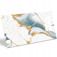 PŁYTKI ŁAZIENKOWE GRES MARMUR DEKORACYJNY BIAŁY BULGARI AQUA 60x120 POŁYSK