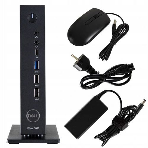 Thin Client Dell Wyse 5070 Celeron 8GB 256SSD SSD+Podstawka+Myszka na Arena.pl