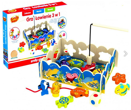 Gra lowienie 3w1 Smily Play AC7632 23245 na Arena.pl