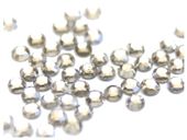 Cyrkonie typ Swarovski 100szt rozmiar SS4 - srebrne