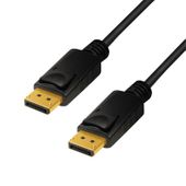 Kabel DisplayPort 1.4 8K 2m Czarny, DP-DP M/M TLY_109276
